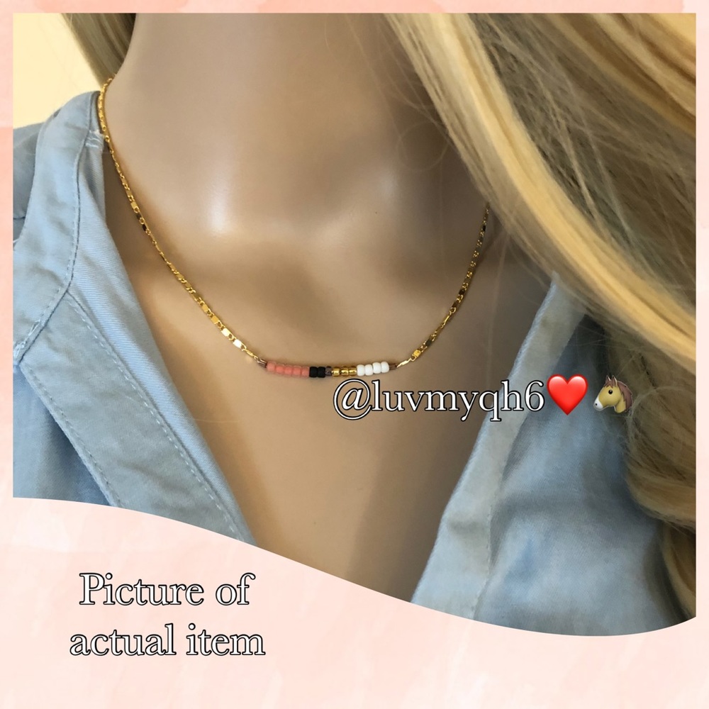 Necklace Semi Precious Stone Bead